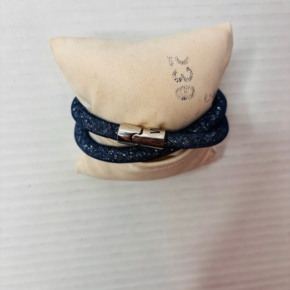 SWAROVSKI Stardust Blue Double Bracelet - Picture 4 of 7